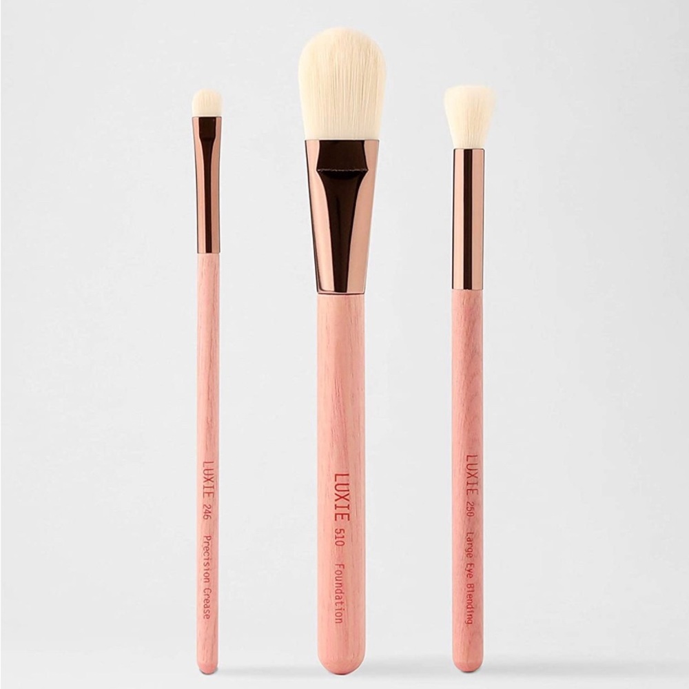 LUXIE GAEA  3 PC BRUSH KIT (NIB)